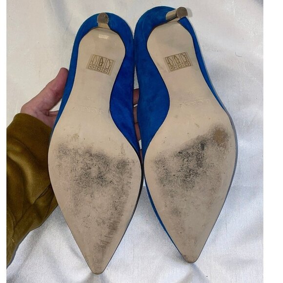 J.CREW Everly Suede Metallic-Trim Stilettos - Picture 10 of 10